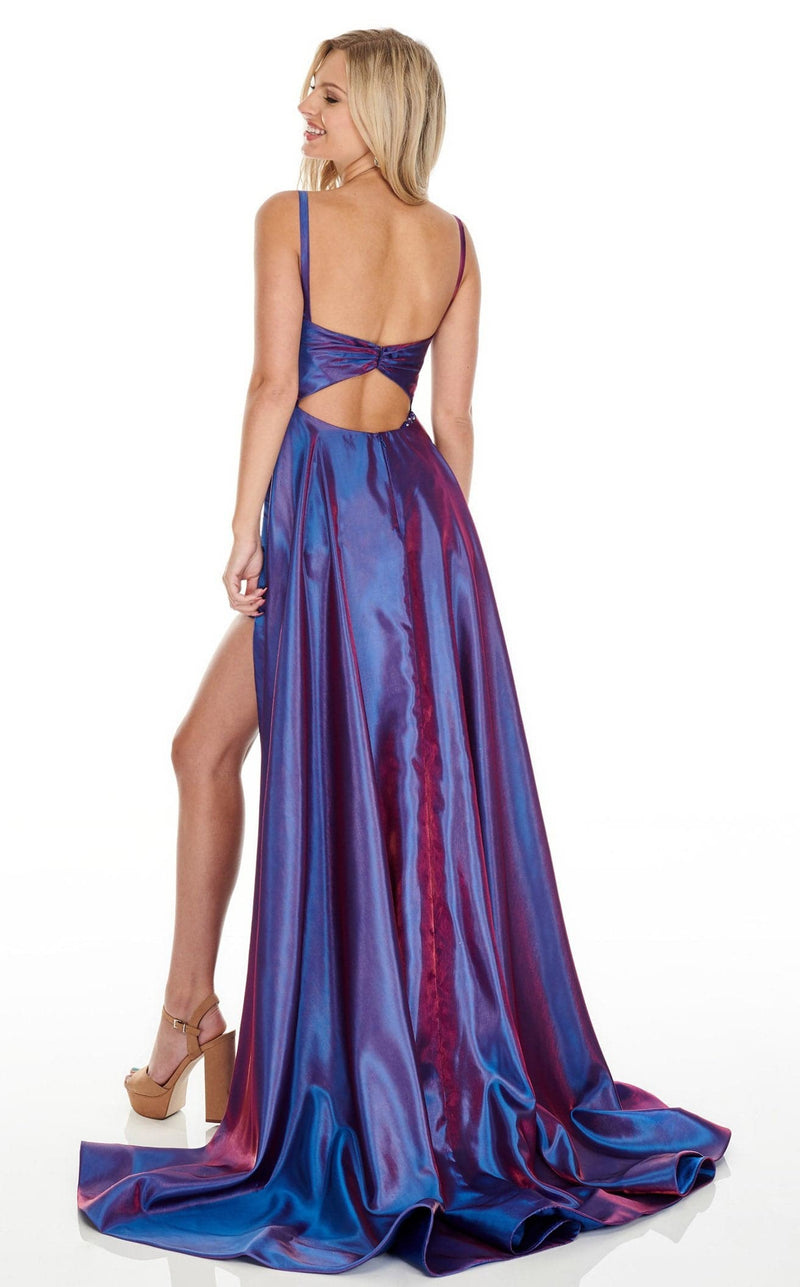 Rachel Allan 7059 Dress Royal-Violet