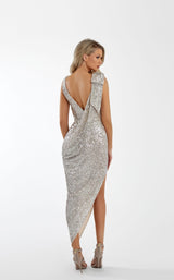 2 of 5 Nicole Bakti 7060 Dress Silver