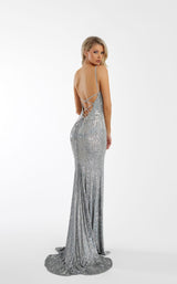 2 of 5 Nicole Bakti 7061 Dress Platinum