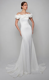 Alyce 7061 Dress Diamond-White