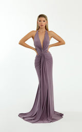 1 of 5 Nicole Bakti 7066 Dress Lavender