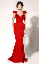 7 of 11 MNM Couture 2263 Red