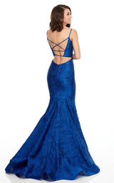 5 of 12 Rachel Allan 7068 Dress Royal