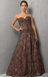 3 of 7 Jovani 14913 Mocha