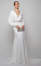 2 of 5 Alyce 7070 Dress Diamond-White