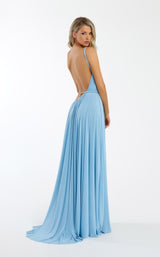 2 of 5 Nicole Bakti 7072 Dress Blue