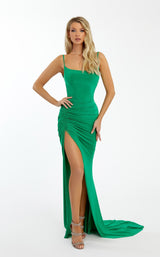 1 of 5 Nicole Bakti 7073 Dress Emerald