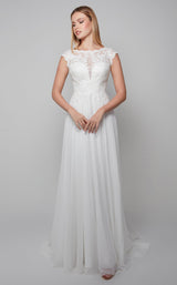 1 of 4 Alyce 7073 Dress Diamond-White