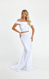 1 of 2 Nicole Bakti 7075 Dress White