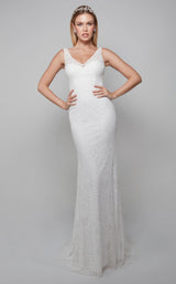 1 of 3 Alyce 7075 Dress Ivory