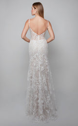 3 of 3 Alyce 7077 Dress Ivory-Light-Latte