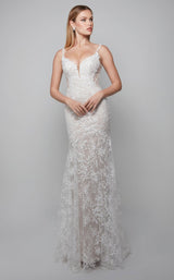 1 of 3 Alyce 7077 Dress Ivory-Light-Latte