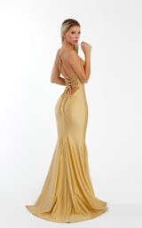 2 of 5 Nicole Bakti 7080 Dress Gold