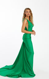 2 of 7 Nicole Bakti 7081 Dress Kelly-Green