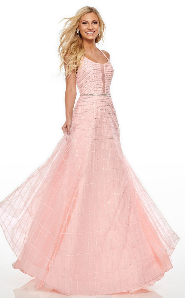 Rachel Allan 7082 Dress Blush