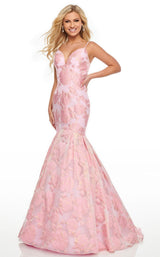 Rachel Allan 7087 Dress Pink