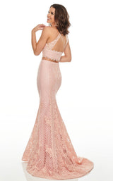 5 of 11 Rachel Allan 7088 Dress Blush