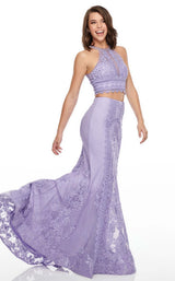 3 of 11 Rachel Allan 7088 Dress Lilac