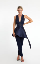 1 of 5 Nicole Bakti 7090 Dress Navy