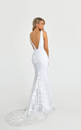 2 of 4 Nicole Bakti 7091 Dress Ivory