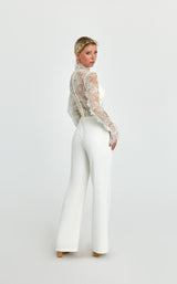 2 of 4 Nicole Bakti 7092 Jumpsuit White