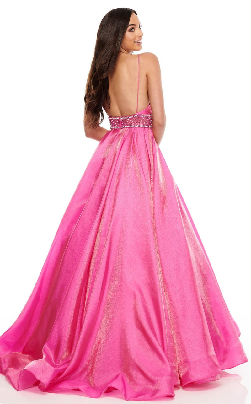 Rachel Allan 7094 Dress Fuchsia