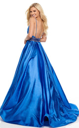 6 of 12 Rachel Allan 7094 Dress Royal