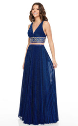 3 of 12 Rachel Allan 7099 Dress Royal