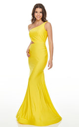 3 of 12 Rachel Allan 7100 Dress Yellow