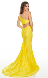 6 of 12 Rachel Allan 7100 Dress Yellow