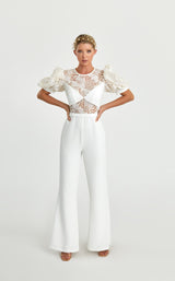 1 of 2 Nicole Bakti 7100 Jumpsuit White