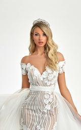 3 of 4 Nicole Bakti 7101 Dress White