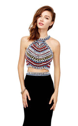 1 of 4 Angela and Alison 71015 Black Multi