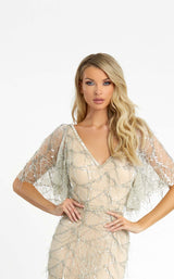 2 of 2 Nicole Bakti 7103 Dress Silver