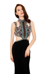 1 of 4 Angela and Alison 71039 Black Multi