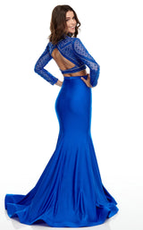 6 of 12 Rachel Allan 7128 Dress Royal