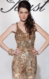 2 of 2 Faust 713 Dress Gold