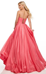 4 of 17 Rachel Allan 7139 Dress Coral