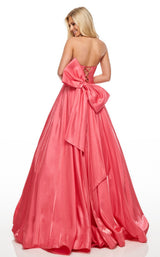 7 of 17 Rachel Allan 7139 Dress Coral