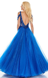 6 of 12 Rachel Allan 7143 Dress Royal