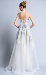 2 of 4 Beside Couture BC1104 Ivory/Lilac