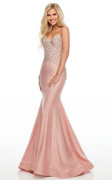 2 of 11 Rachel Allan 7144 Dress Blush