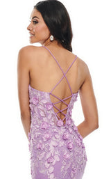 Rachel Allan 7145 Dress Lilac