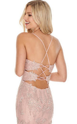 10 of 12 Rachel Allan 7150 Dress Blush