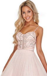 Rachel Allan 7152 Dress Pink