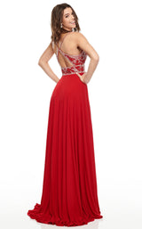 4 of 12 Rachel Allan 7157 Dress Red