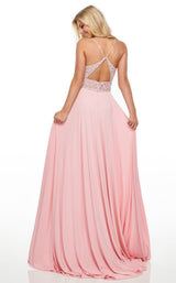 5 of 12 Rachel Allan 7157 Dress Soft-Pink