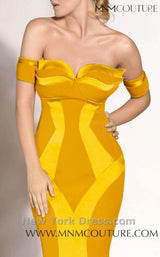 3 of 9 MNM Couture 2276 Mustard