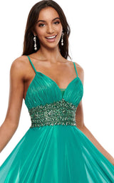 7 of 12 Rachel Allan 7182 Dress Jade