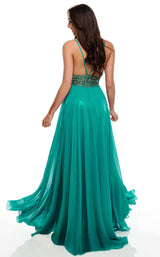 4 of 12 Rachel Allan 7182 Dress Jade